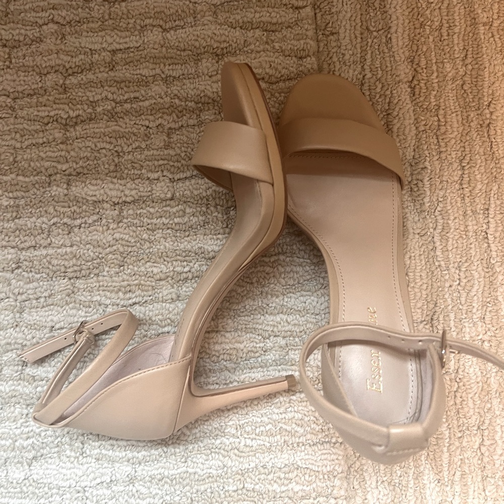Essex Lane Nude Heels